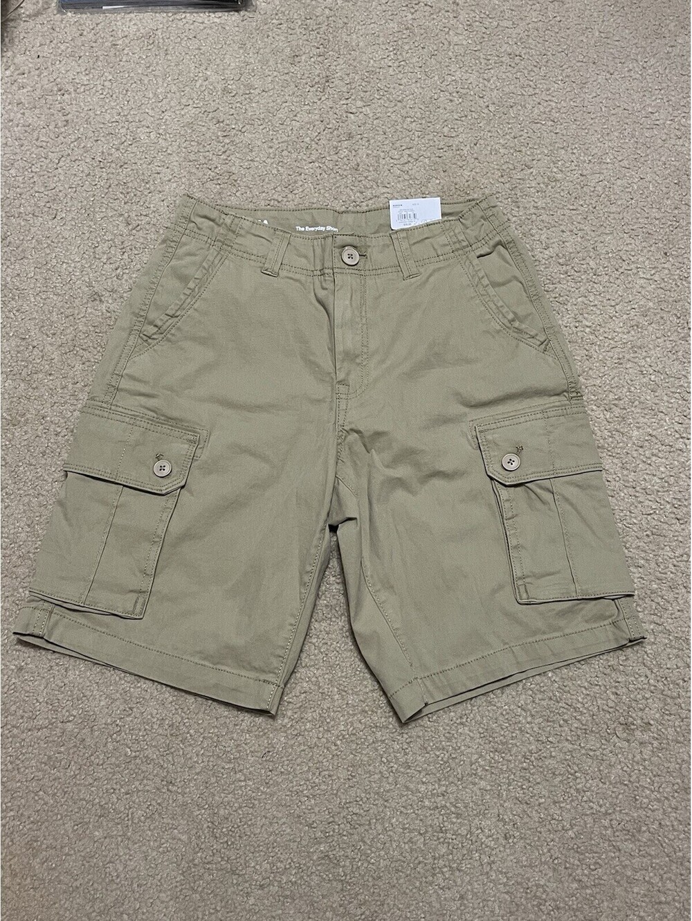 NEW Sonoma The everyday Cargo Shorts Men's Shorts size 28 Khaki